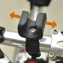5pcs Bike Bicycle Light Lamp Stand Holder Rotation Grip LED Flashlight Clip