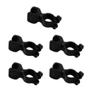 5pcs Bike Bicycle Light Lamp Stand Holder Rotation Grip LED Flashlight Clip