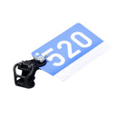 2 Sets Bicycle Flashlight Bracket Number Plate Holder for Road Cycling Mountain