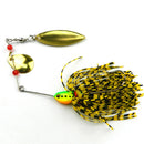 5Pcs Bait 16.5g Fishing Lures Spinner Beard scale Bass Pike Tackle Hooks