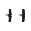 4Pcs Bicycle Brake Pads Durable Rubber Bike V-Brake Holder Blocks Cycling Parts