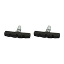 4Pcs Bicycle Brake Pads Durable Rubber Bike V-Brake Holder Blocks Cycling Parts
