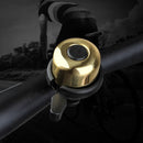 2Pcs Bike Bell Copper Horn Mini Cycling Bicycle Handlebar Ring Bell Black