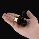 2Pcs Bike Bell Copper Horn Mini Cycling Bicycle Handlebar Ring Bell Black