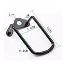 Bicycle Derailleur Guard Steel Bike Rear Derailleur Protector Adjustable 3Pcs