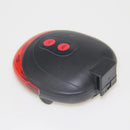 2Pcs Lamp Bicycle-Light Bike-Accessories 2-Lasers 5 LED Bike Outdoor Warning LED