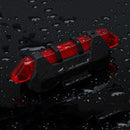 2Pcs Bicycle-Light Bike Safety-Warning Rear Waterproof Rechargeable LED USB