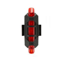 2Pcs Bicycle Light Waterproof Rear Tail Light LED USB Rechargeable Mountain Bike