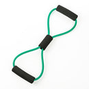 2 Pieces Resistance Bands Workout Exercise For Yoga Fitness Random Color