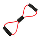 2x Resistance Training Bands Rope Tube Workout Stretch Exercise Fit For Yoga