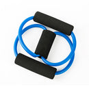 2x Resistance Training Bands Rope Tube Workout Stretch Exercise Fit For Yoga