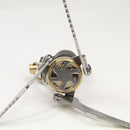 1 pcs Titanium Alloy Outdoor Burner Camping Gas Stove Power 2700W Ultralight