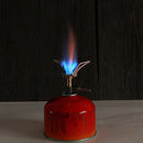 1 pcs Titanium Alloy Outdoor Burner Camping Gas Stove Power 2700W Ultralight