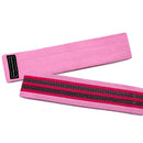 Wide Exercise Resistance Bands for Legs Hip Non- slip Fitness Tension Band Pink