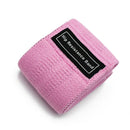 Wide Exercise Resistance Bands for Legs Hip Non- slip Fitness Tension Band Pink