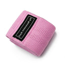 Wide Exercise Resistance Bands for Legs Hip Non- slip Fitness Tension Band Pink