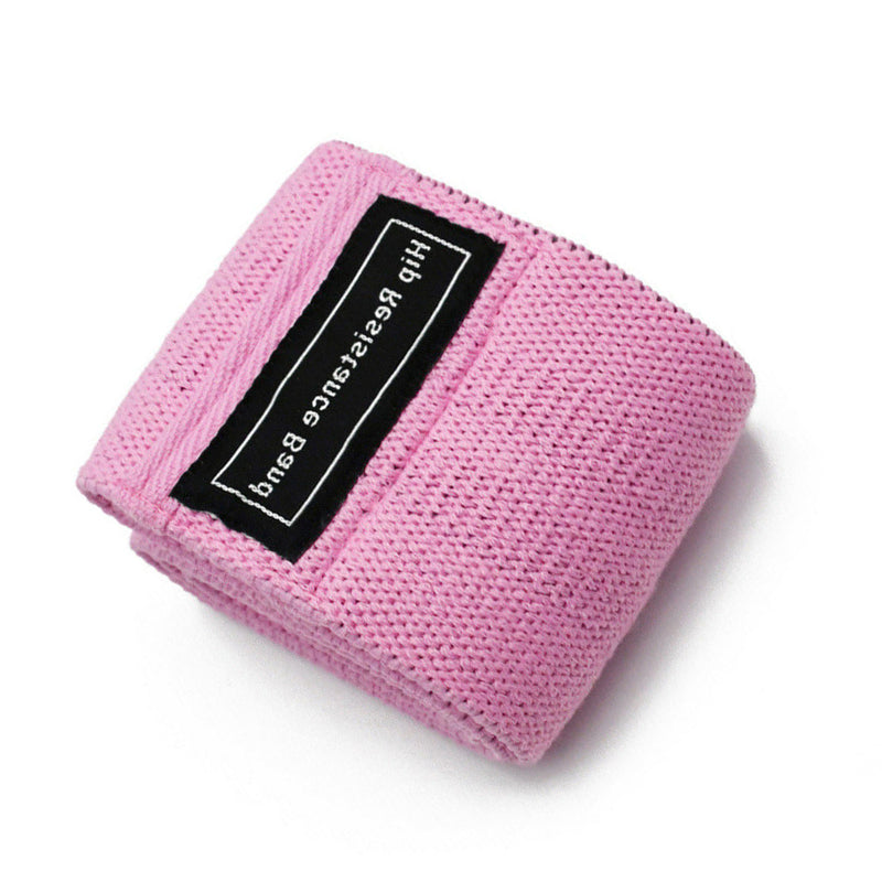 Wide Exercise Resistance Bands for Legs Hip Non- slip Fitness Tension Band Pink