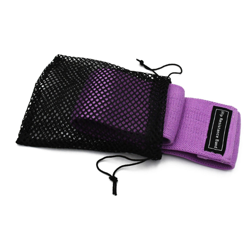 1 x Hip Resistance Band Booty Legs Stretch Exercise Loops Non-slip Tension Bands