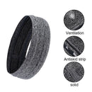 Outdoor Fitness Sweatband Running Marathon Sports Headband Non-slip Band