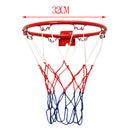 1 pc Basketball Goal Hoop Rim Net Wall Mounted Hoop for Indoor Outdoor Children