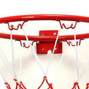1 pc Basketball Goal Hoop Rim Net Wall Mounted Hoop for Indoor Outdoor Children