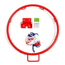 1 pc Basketball Goal Hoop Rim Net Wall Mounted Hoop for Indoor Outdoor Children