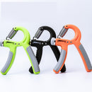 2x 10-40KG Gym Fitness Hand Grip Adjustable Strengthener Counter Finger Training