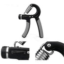 2x 10-40KG Gym Fitness Hand Grip Adjustable Strengthener Counter Finger Training