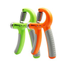2Pcs Adjustable Gripper Gym Fitness Wrist Forearm Hand Grip Strengthener 10-40KG