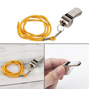 1pc Metal Football Soccer Sports Referee Whistle Emergency Whistle Convenient