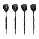 4PCS Steel Soft Tip Darts Tungsten Flights Steel Shafts Professional Dart Set