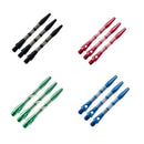 8 Pieces 2ba Thread Aluminium Alloy Dart Shafts Stems 46mm Carved Designed
