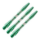 8 Pieces 2ba Thread Aluminium Alloy Dart Shafts Stems 46mm Carved Designed