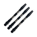 12Pcs Aluminum Alloy Darts Shafts Harrows Dart Stems Mixed Color 53mm Stem