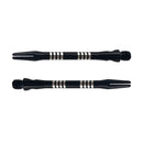 12Pcs Aluminum Alloy Darts Shafts Harrows Dart Stems Mixed Color 53mm Stem
