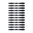 12Pcs Aluminum Alloy Darts Shafts Harrows Dart Stems Mixed Color 53mm Stem