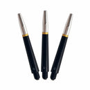 6Pcs/Set Aluminum Alloy Darts Shafts Harrows Dart Stems Dart Pole Black