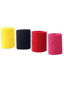 4pcs Sweatband Breathable Sports Headband For Basketball Tennis Yoga Running