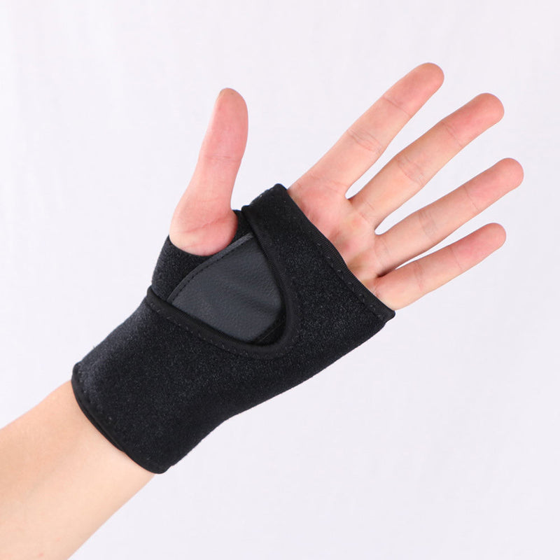 1x New Sports Wrist Band Thumb Brace Wrap Adjustable Fitness Gym Strap Bandage