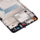 For Huawei Honor V8 Front Housing LCD Frame Bezel Plate(Black)