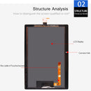 LCD Screen and Digitizer Full Assembly for Lenovo Tab 3 10 Plus TB-X103 / X103F 10.1 inch(Black)