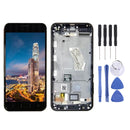 LCD Screen and Digitizer Full Assembly with Frame for Asus ZenFone V / V520KL / A006 (Black)