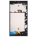 LCD Screen and Digitizer Full Assembly with Frame for BlackBerry Z3 (Black)