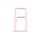 For Huawei Honor V8 Nano SIM + Micro SD / Nano SIM Card Tray(Rose Gold)