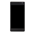 LCD Screen and Digitizer Full Assembly with Frame for Nokia Lumia 735 (Black)
