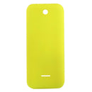 Solid Color Plastic Battery Back Cover for Nokia 225 (Yellow)