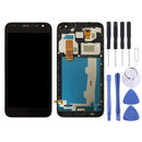 LCD Screen and Digitizer Full Assembly with Frame for Alcatel A3 5046 / 5046D / 5046X / OT5046(Black)