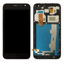 LCD Screen and Digitizer Full Assembly with Frame for Alcatel A3 5046 / 5046D / 5046X / OT5046(Black)