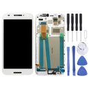 LCD Screen and Digitizer Full Assembly with Frame for Alcatel A3 5046 / 5046D / 5046X / OT5046(White)