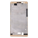 For Huawei Mate 8 Front Housing LCD Frame Bezel Plate(Gold)